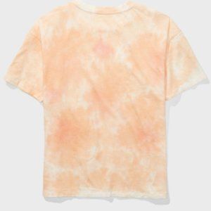 Tie Dye Short Sleeve Vintage Tee Unisex Sunrise Orange & Yellow SZ MEDIUM
